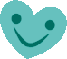 Icon lächelndes Herz aus Logo des NiN